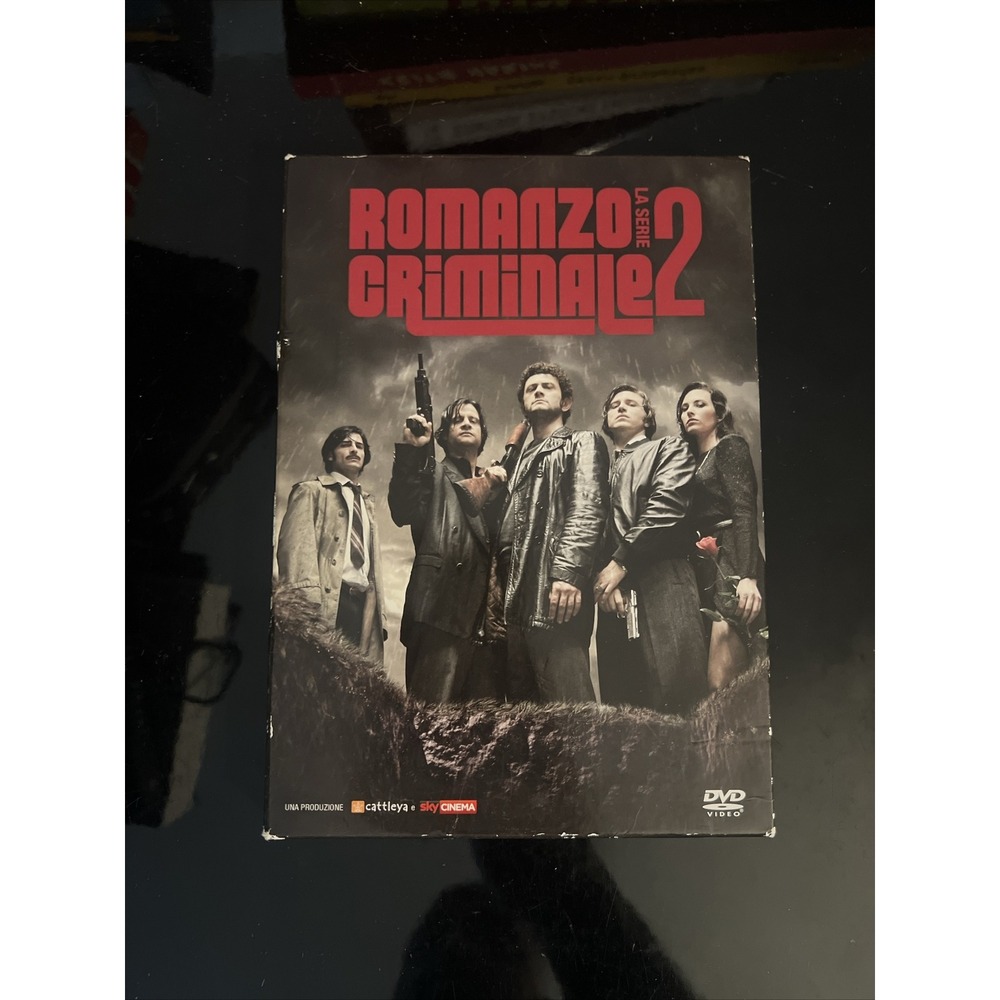 ROMANZO CRIMINALE 2 STAGIONE LA SERIE (2009) COFANETTO  4 DVD US SELLER